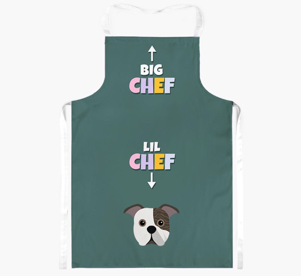 Big Chef, Lil' Chef: Personalized {breedFullName} Apron 