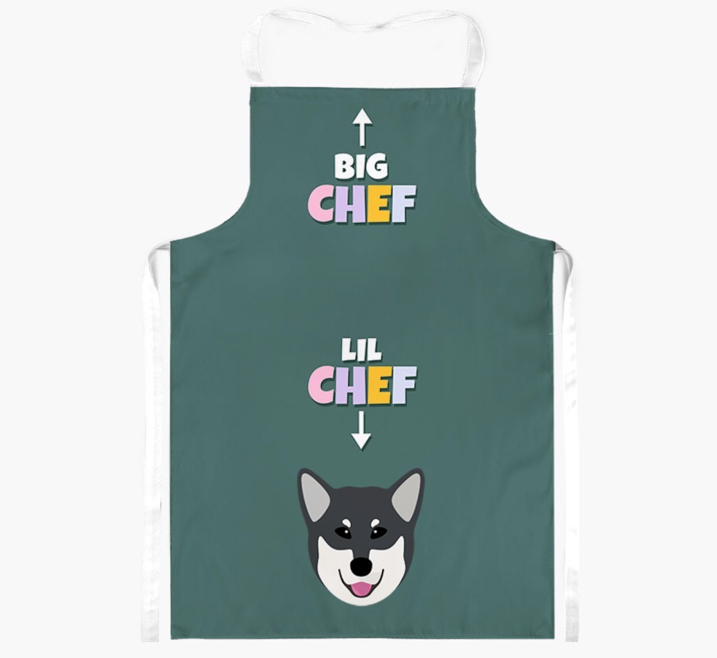 Big Chef, Lil' Chef: Personalised {breedFullName} Apron
