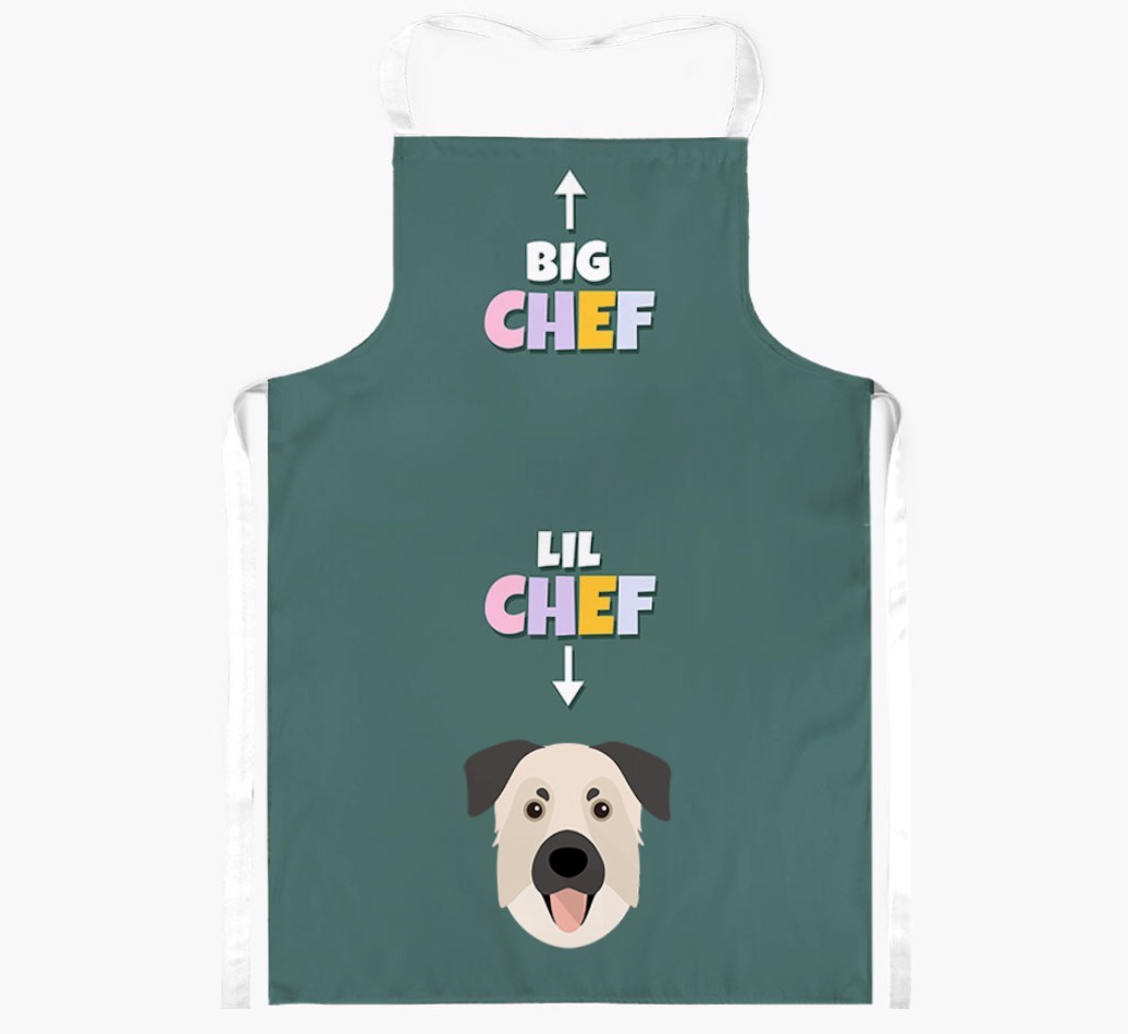 Big Chef, Lil' Chef: Personalised {breedFullName} Apron