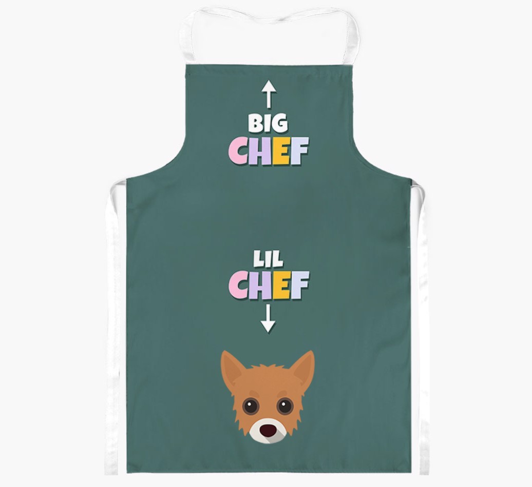 Big Chef, Lil' Chef: Personalised {breedFullName} Apron