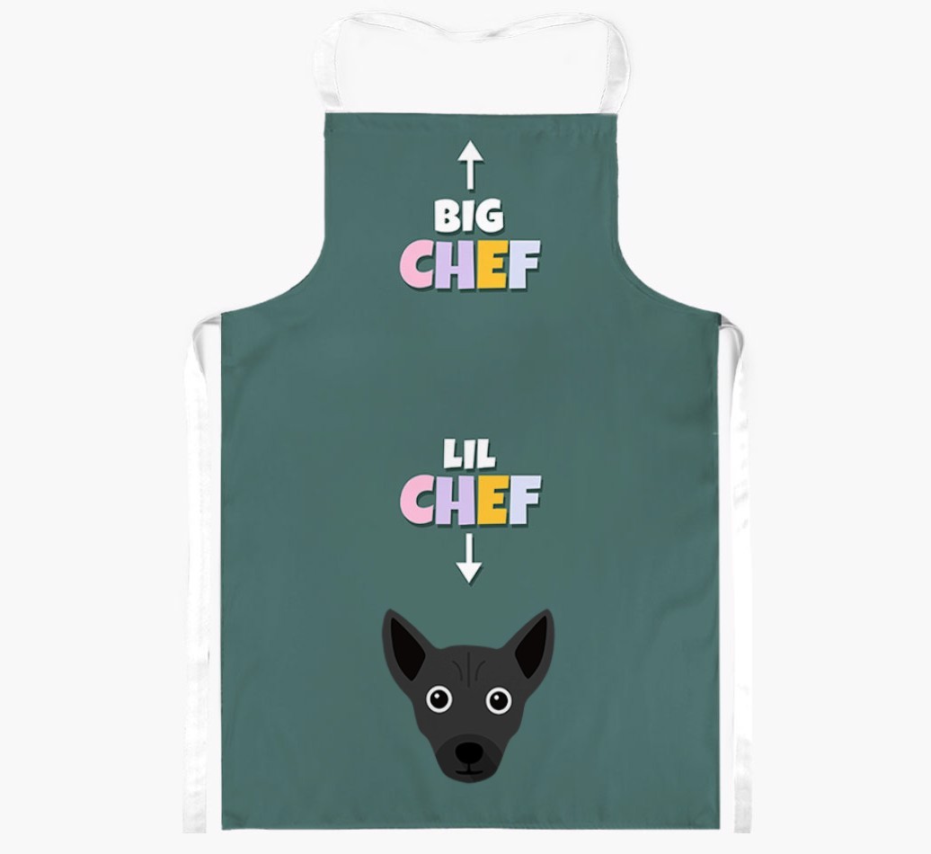 Big Chef, Lil' Chef: Personalised {breedFullName} Apron