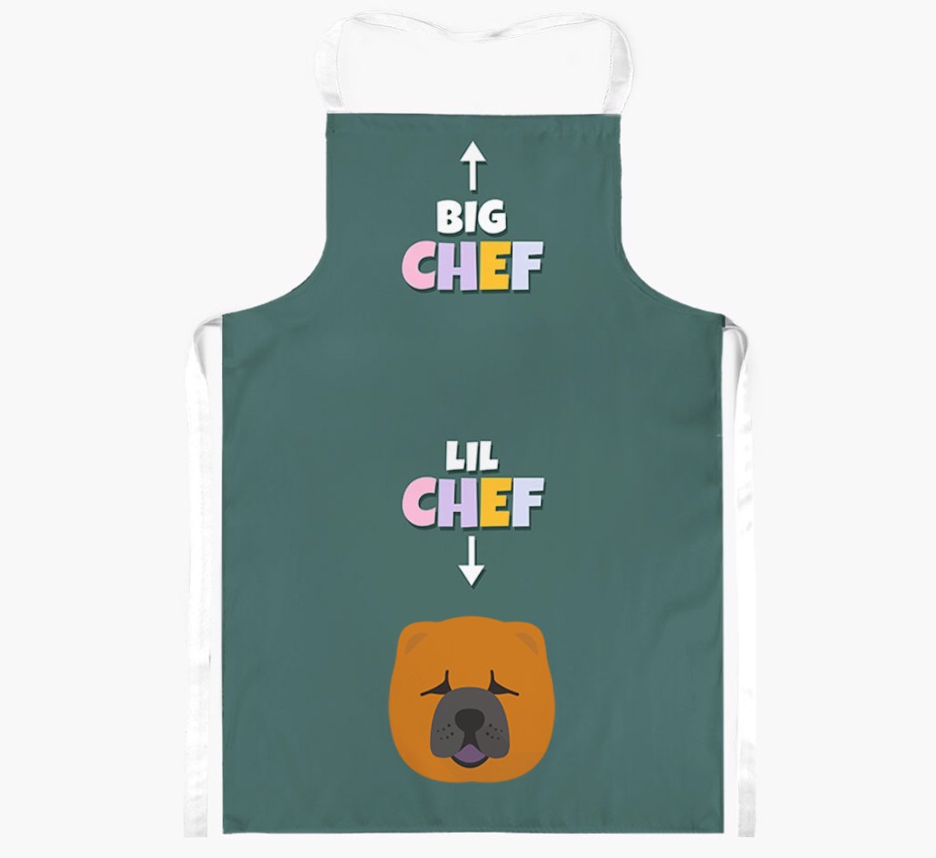 Big Chef, Lil' Chef: Personalised {breedFullName} Apron