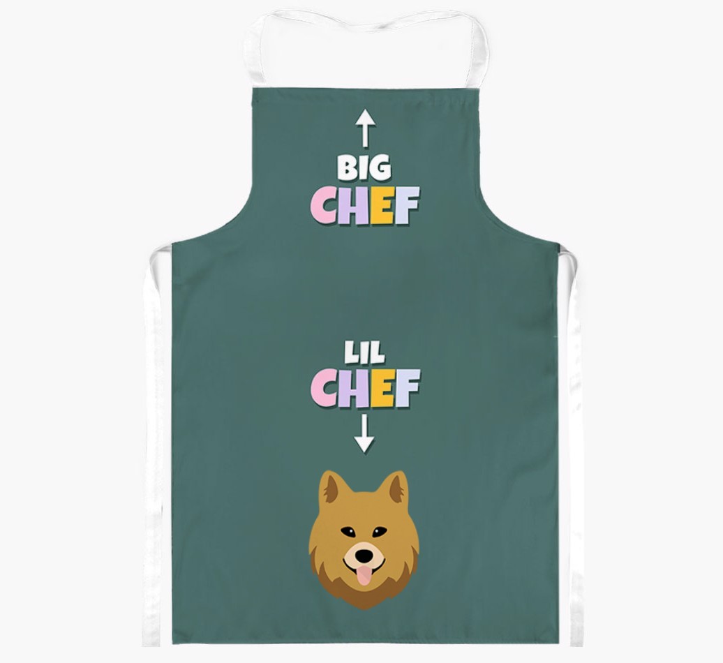 Big Chef, Lil' Chef: Personalised {breedFullName} Apron