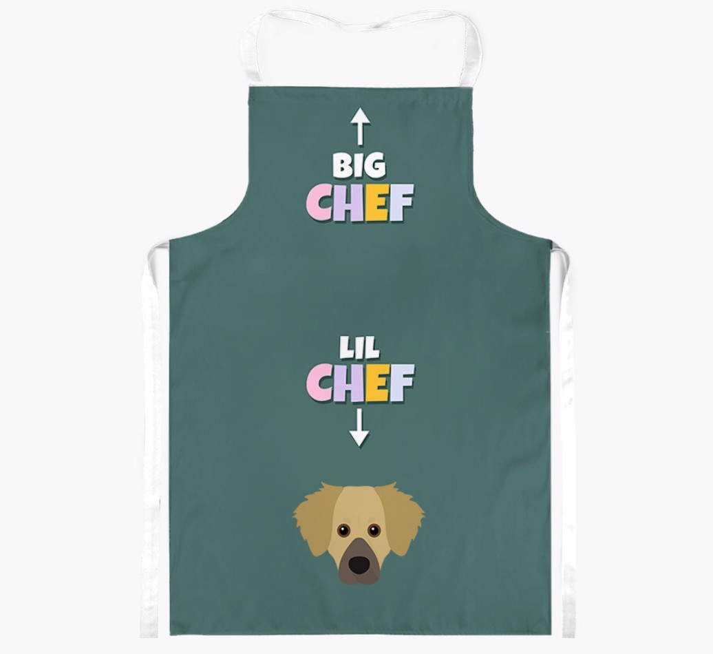 Big Chef, Lil' Chef: Personalised {breedFullName} Apron