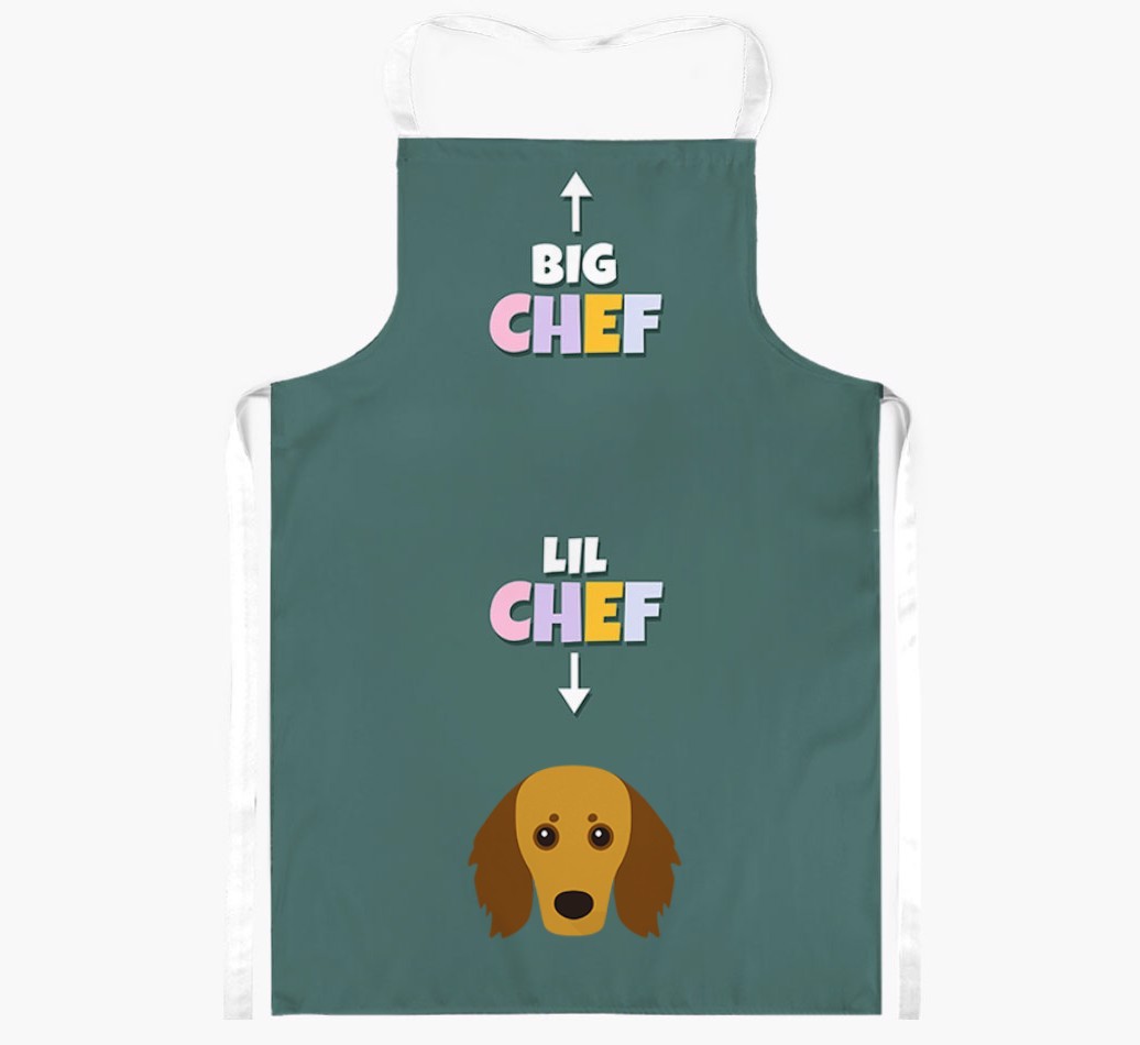 Big Chef, Lil' Chef: Personalised {breedFullName} Apron