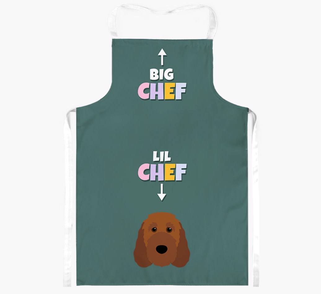 Big Chef, Lil' Chef: Personalised {breedFullName} Apron