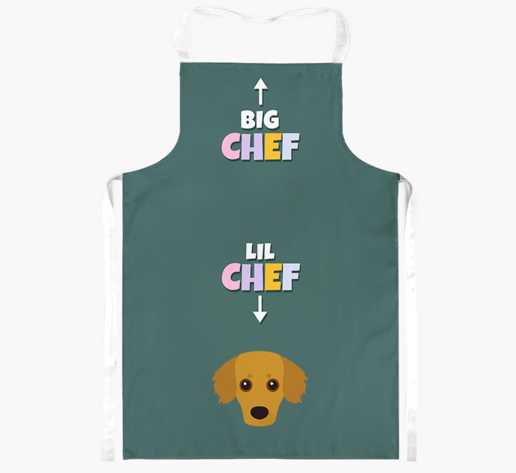 Big Chef, Lil' Chef: Personalised {breedFullName} Apron