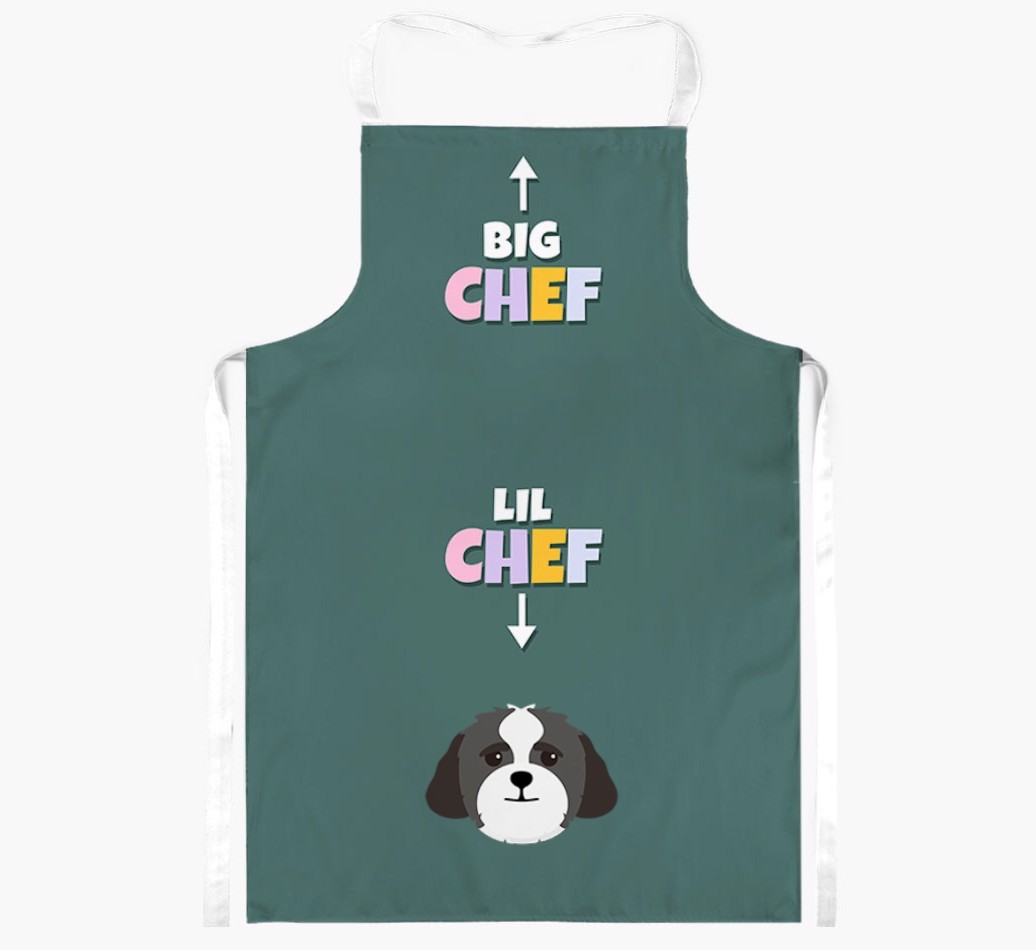 Big Chef, Lil' Chef: Personalised {breedFullName} Apron