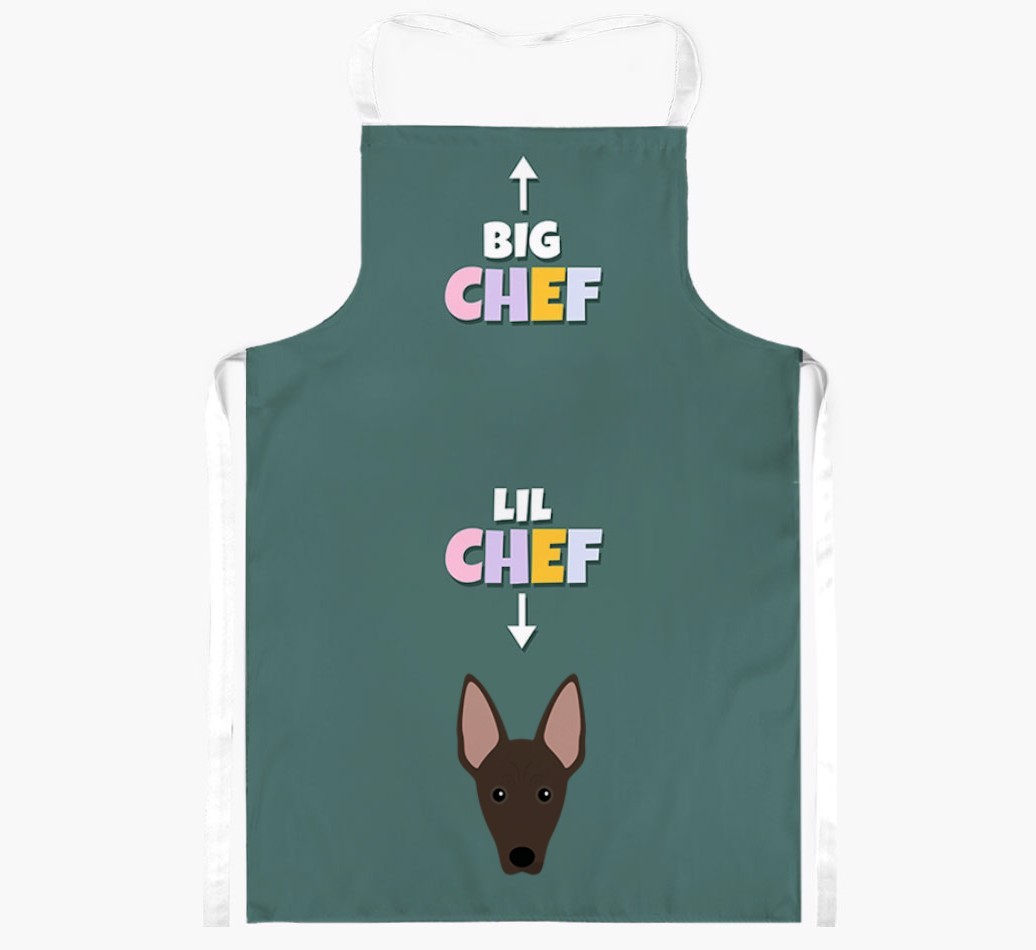 Big Chef, Lil' Chef: Personalised {breedFullName} Apron