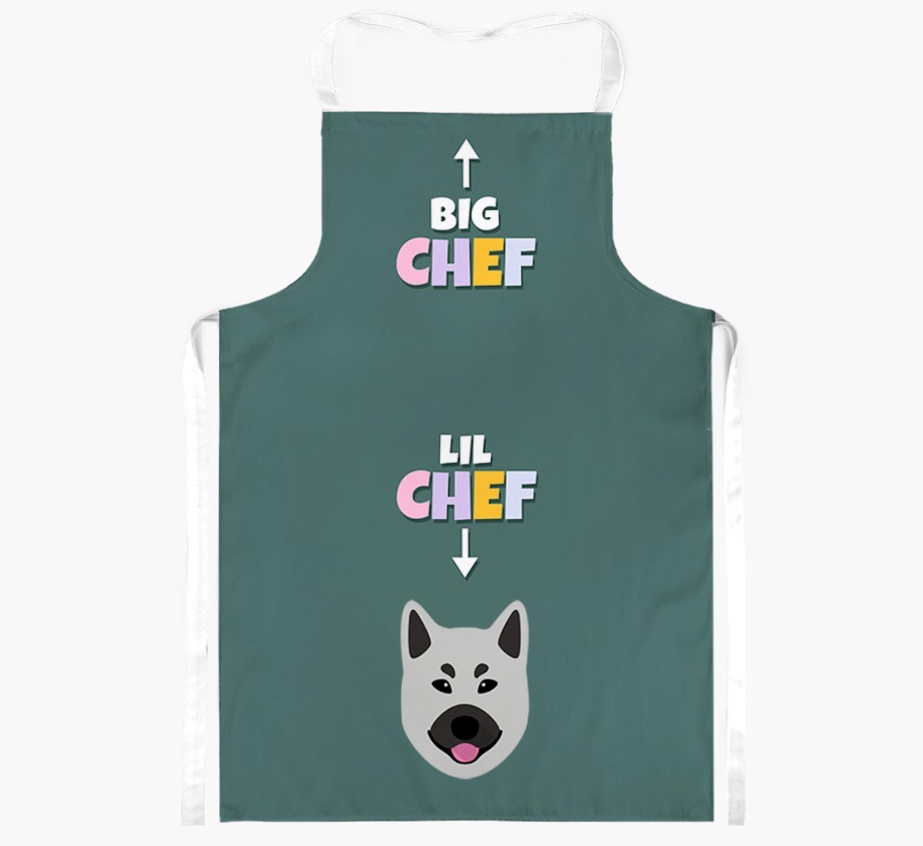 Big Chef, Lil' Chef: Personalised {breedFullName} Apron