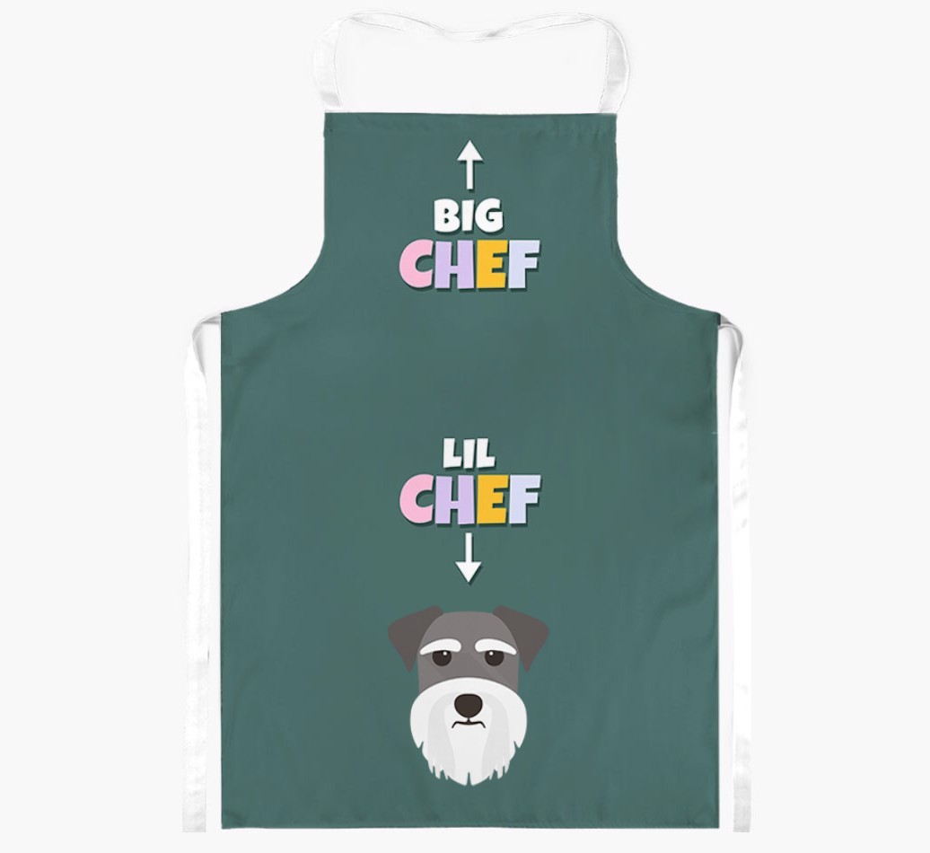 Big Chef, Lil' Chef: Personalized {breedFullName} Apron 