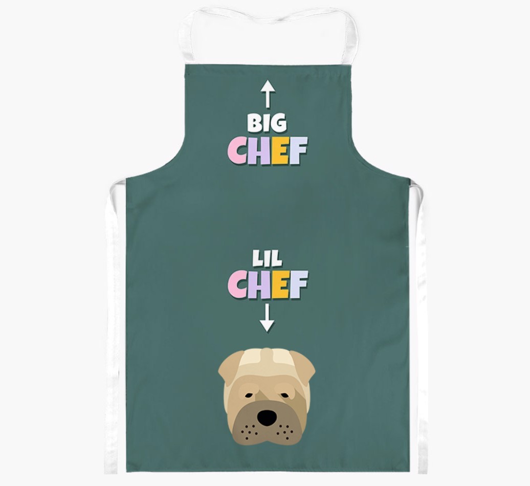 Big Chef, Lil' Chef: Personalised {breedFullName} Apron
