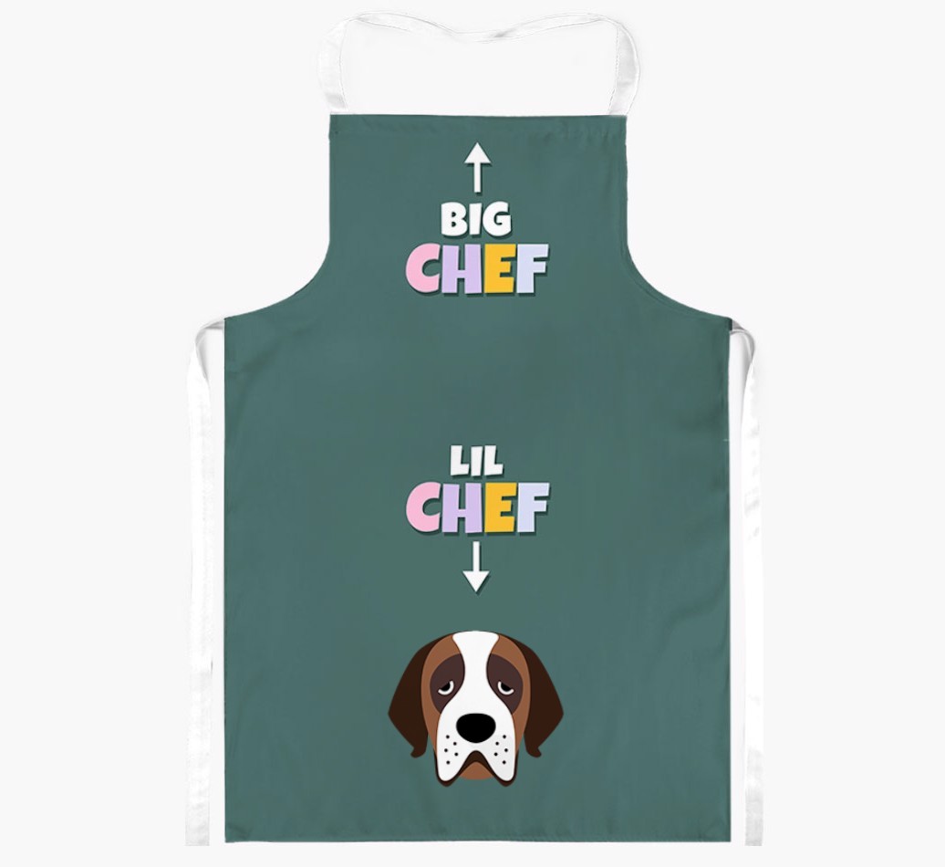 Big Chef, Lil' Chef: Personalised {breedFullName} Apron