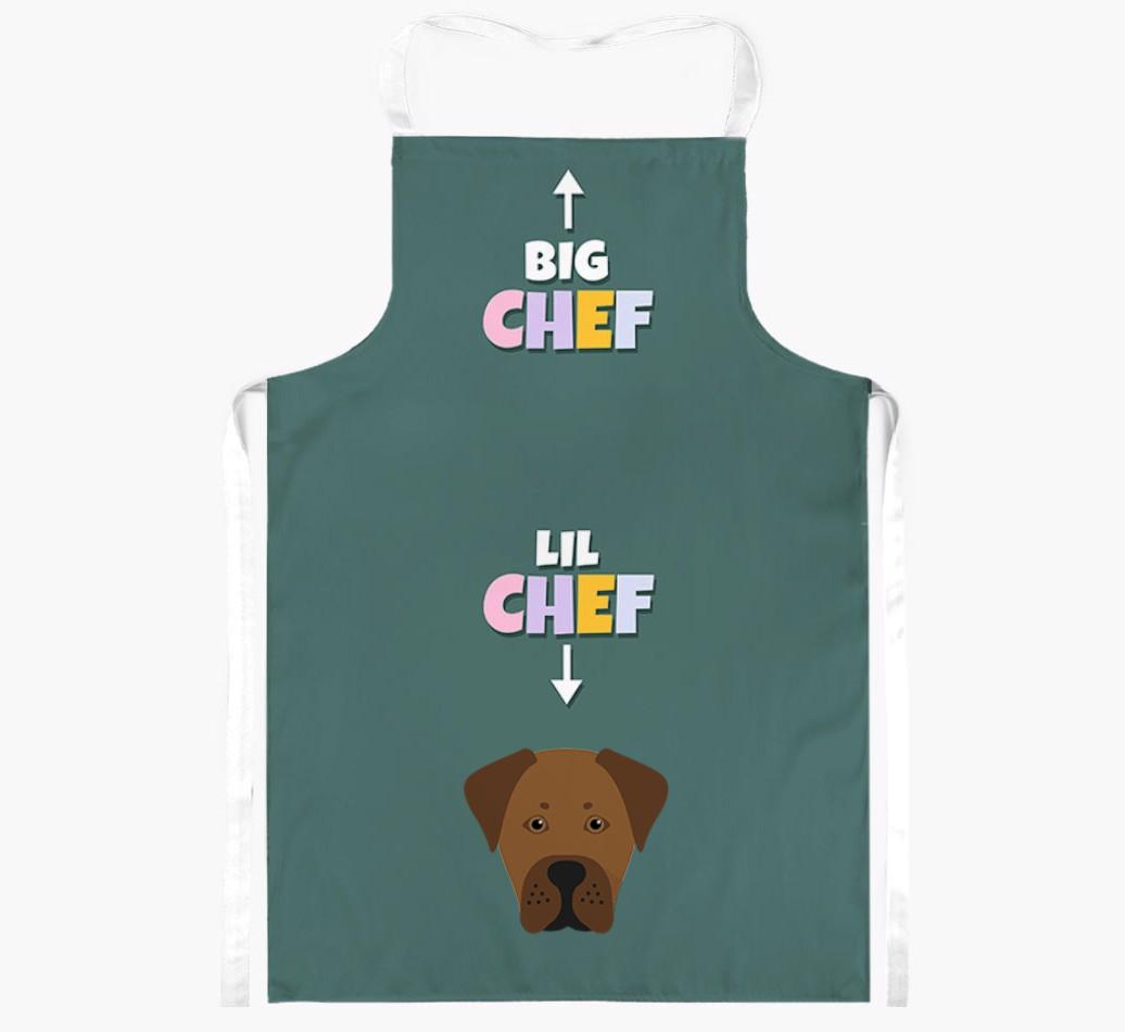 Big Chef, Lil' Chef: Personalized {breedFullName} Apron 