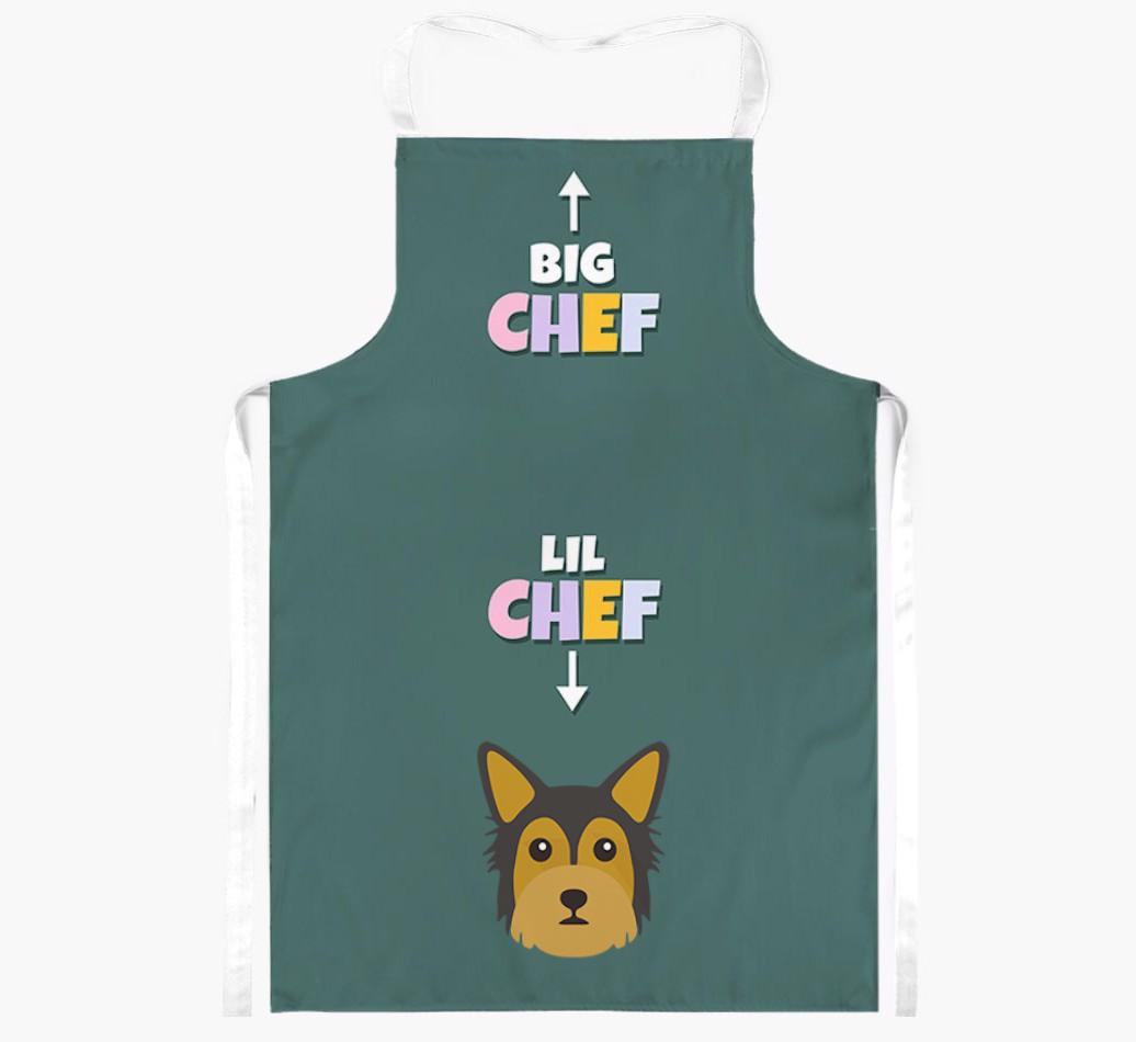Big Chef, Lil' Chef: Personalized {breedFullName} Apron 