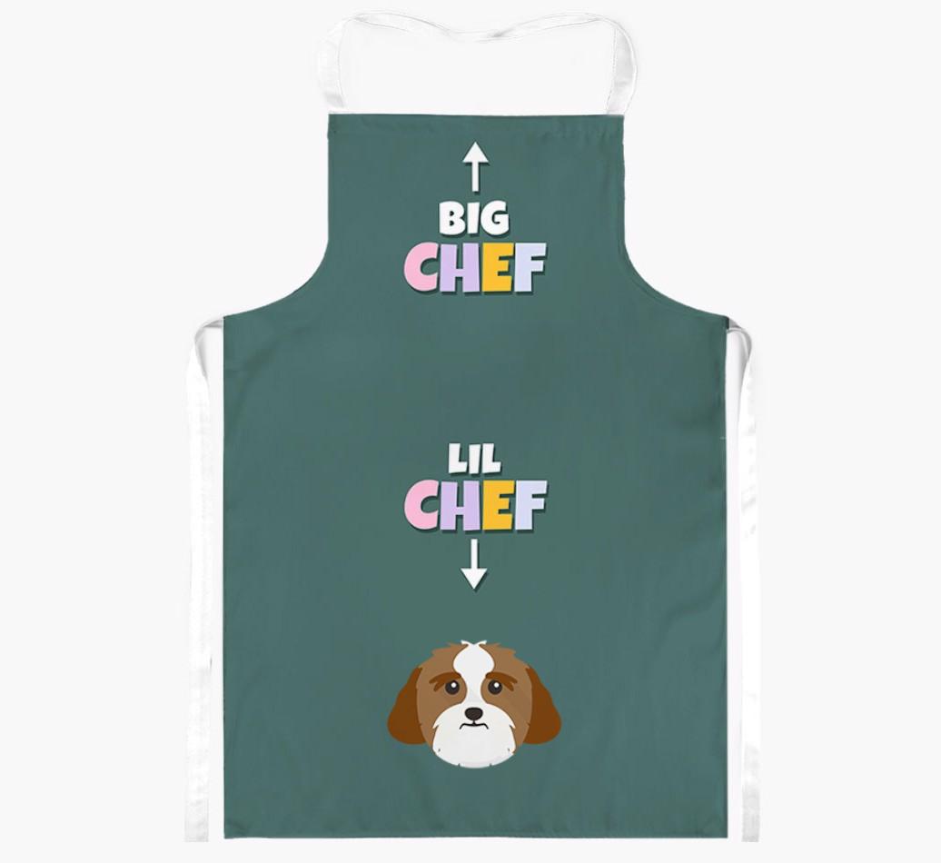 Big Chef, Lil' Chef: Personalized {breedFullName} Apron 