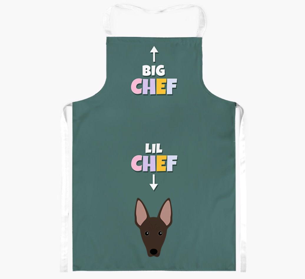 Big Chef, Lil' Chef: Personalized {breedFullName} Apron 