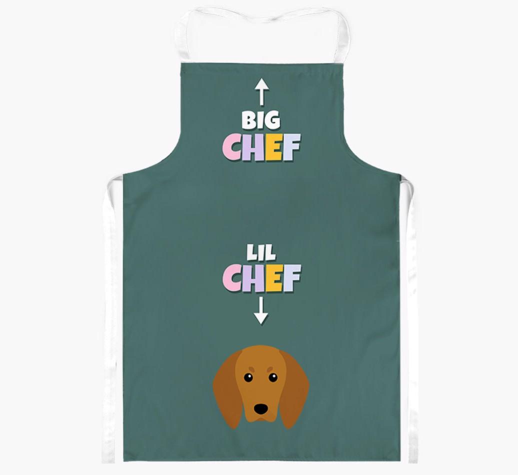 Big Chef, Lil' Chef: Personalized {breedFullName} Apron 