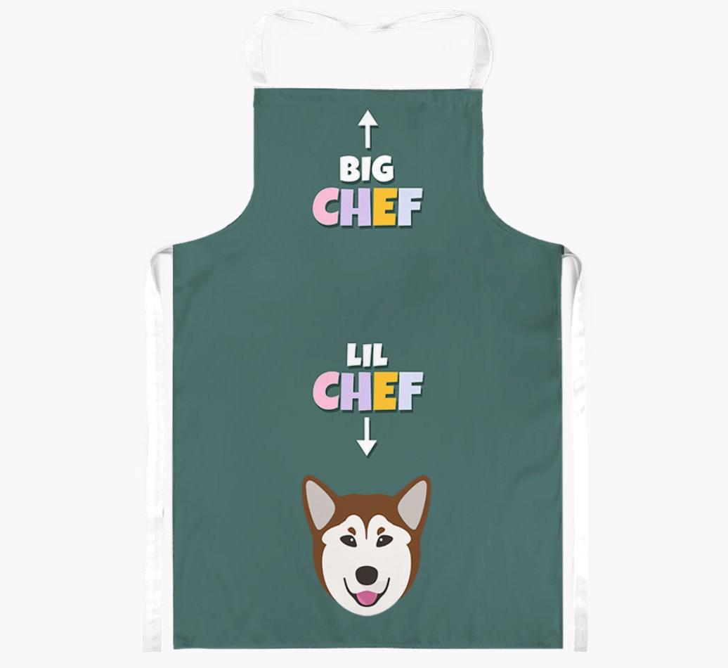 Big Chef, Lil' Chef: Personalised {breedFullName} Apron