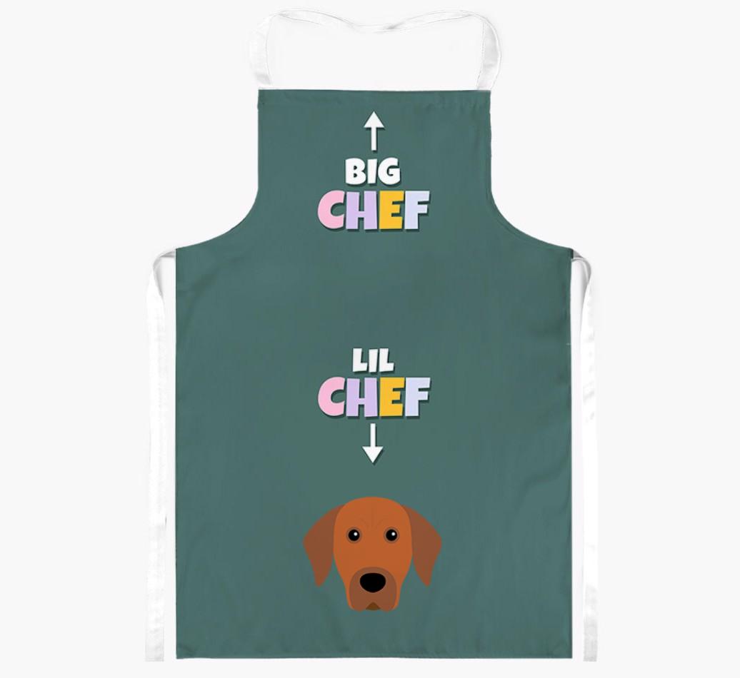 Big Chef, Lil' Chef: Personalized {breedFullName} Apron 