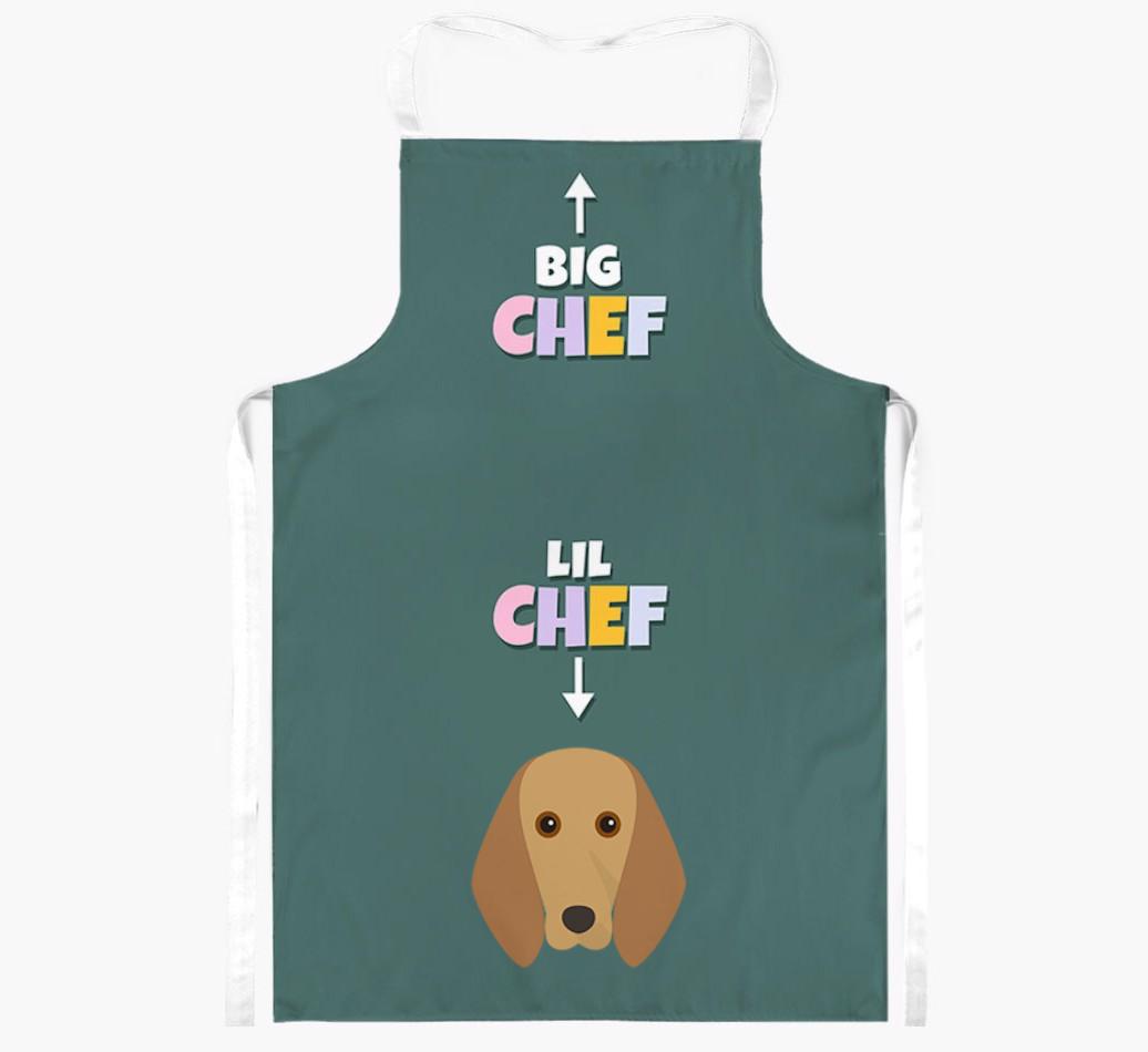 Big Chef, Lil' Chef: Personalized {breedFullName} Apron 