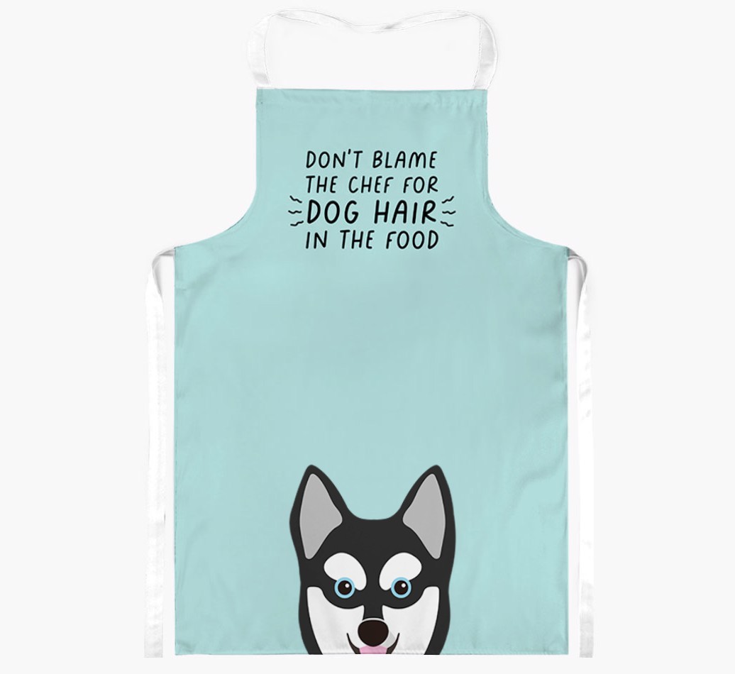 'Don't Blame the Chef' Adult Apron with {breedFullName} Icon