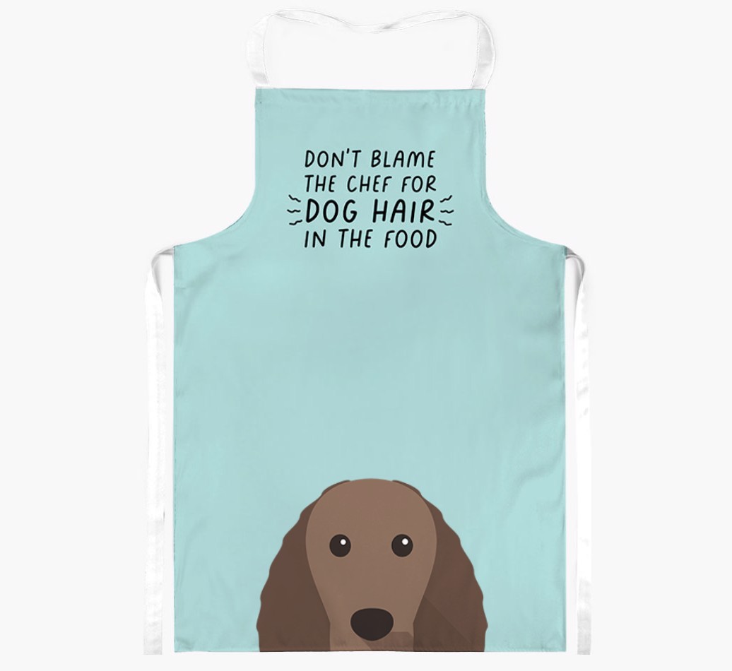 'Don't Blame the Chef' Adult Apron with {breedFullName} Icon