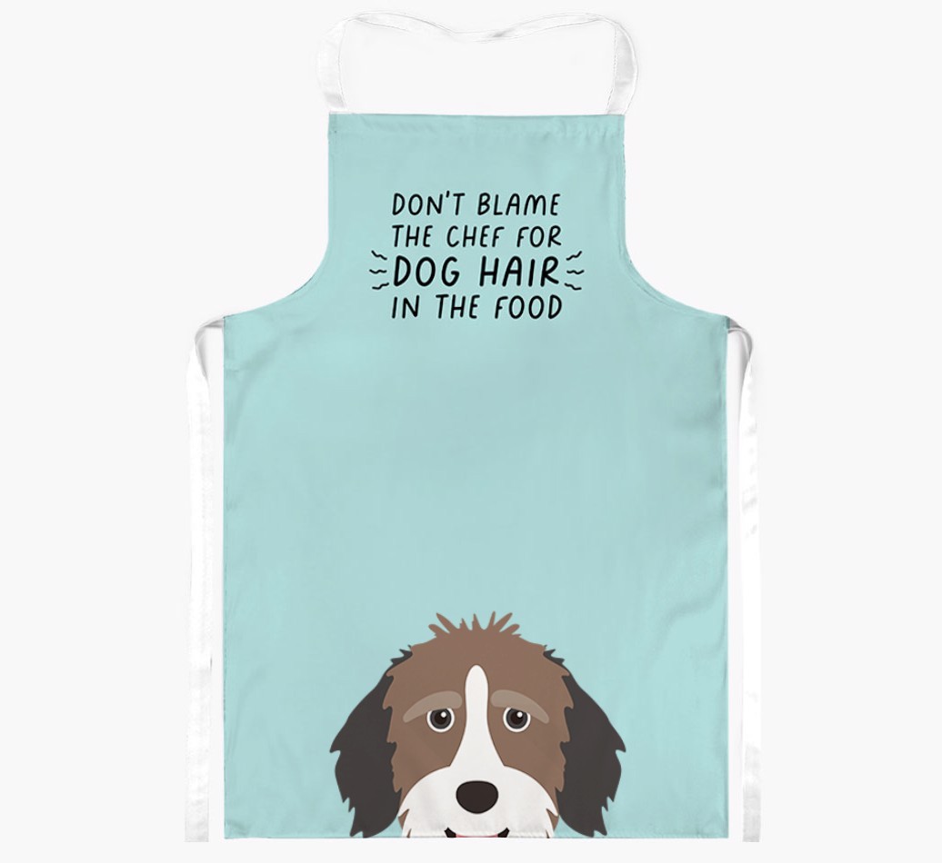 'Don't Blame the Chef' Adult Apron with {breedFullName} Icon