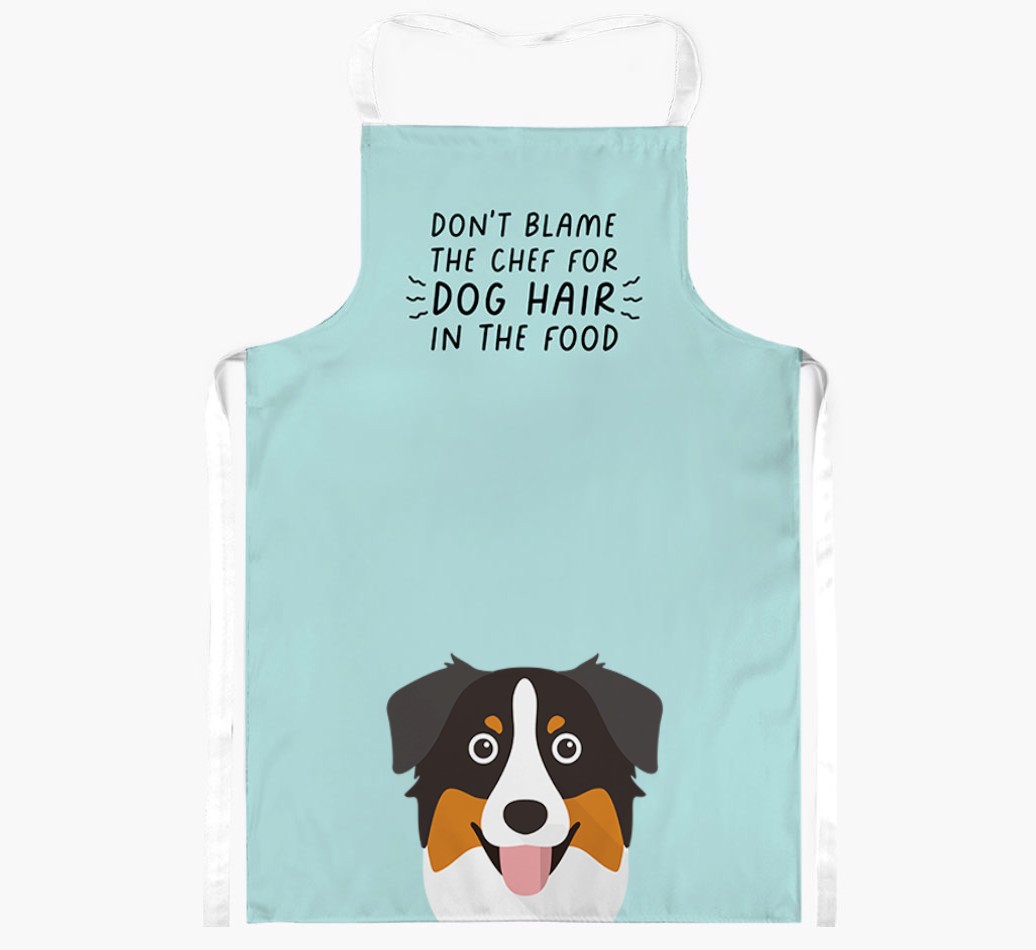 'Don't Blame the Chef' Adult Apron with {breedFullName} Icon