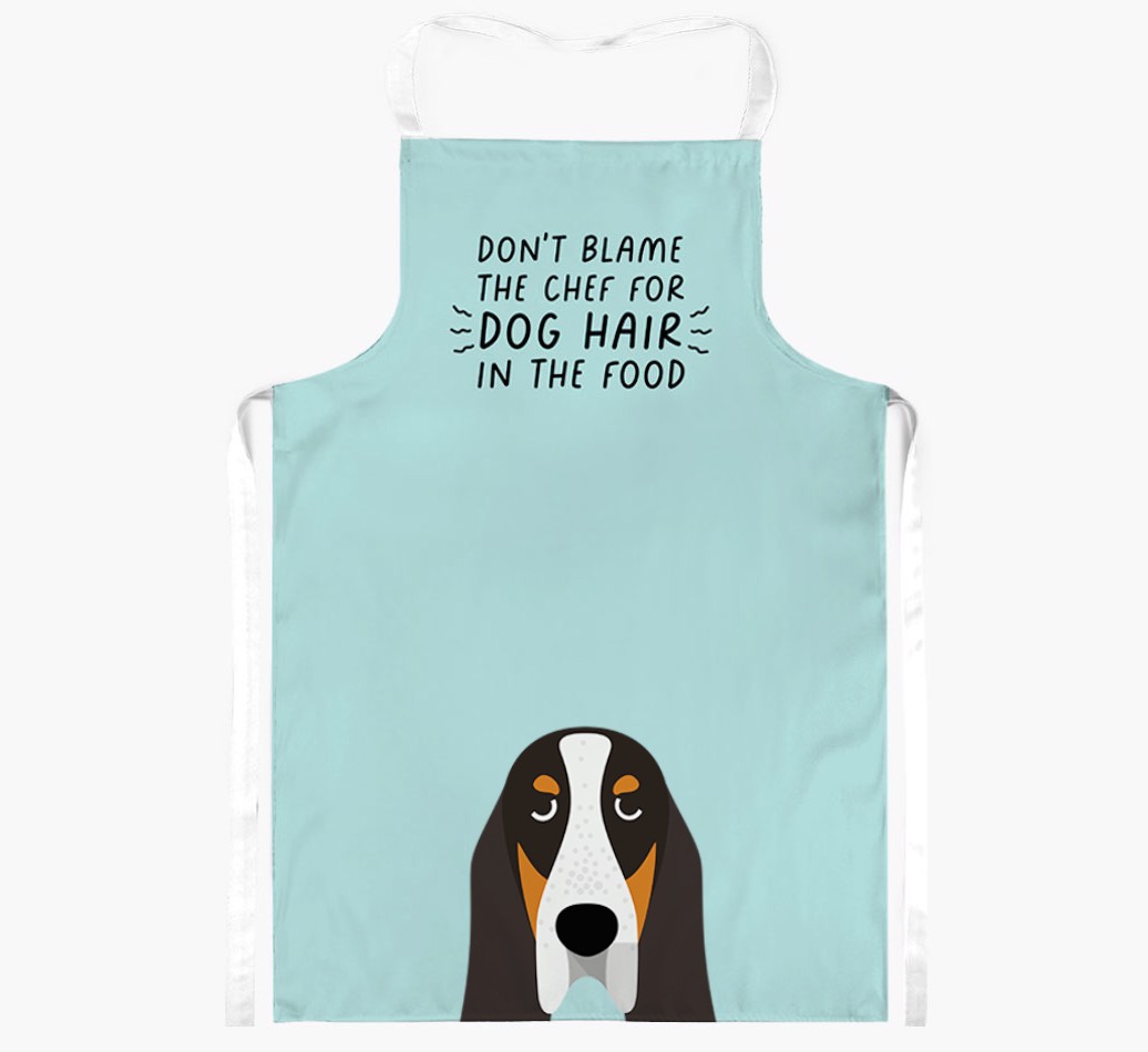 'Don't Blame the Chef' Adult Apron with {breedFullName} Icon
