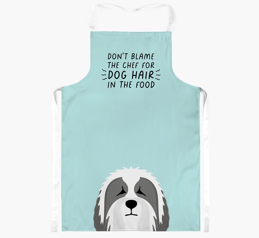 'Don't Blame the Chef' Adult Apron with {breedFullName} Icon