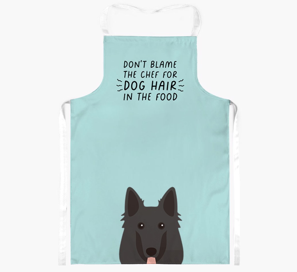 'Don't Blame the Chef' Adult Apron with {breedFullName} Icon