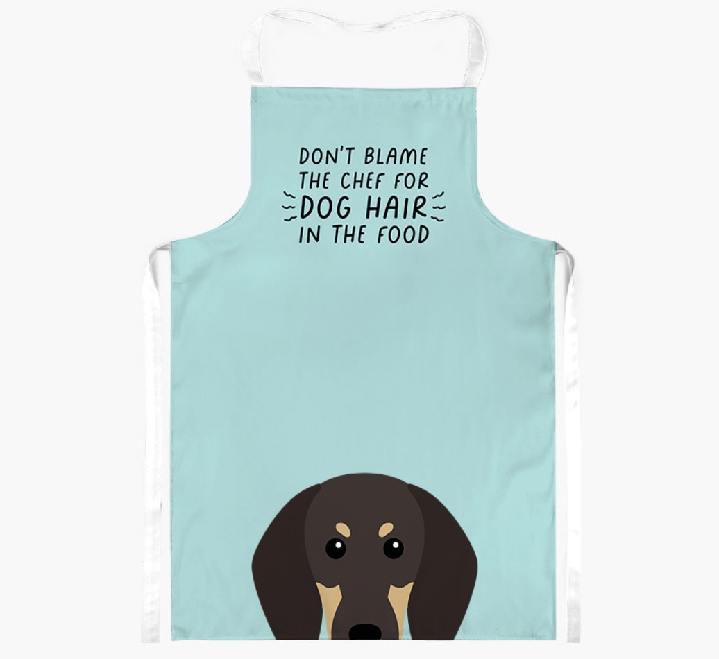 'Don't Blame the Chef' Adult Apron with {breedFullName} Icon