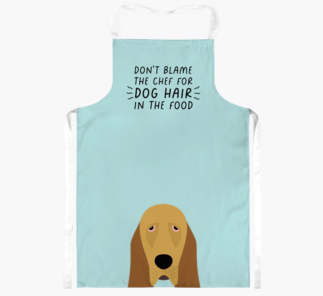 'Don't Blame the Chef' Adult Apron with {breedFullName} Icon