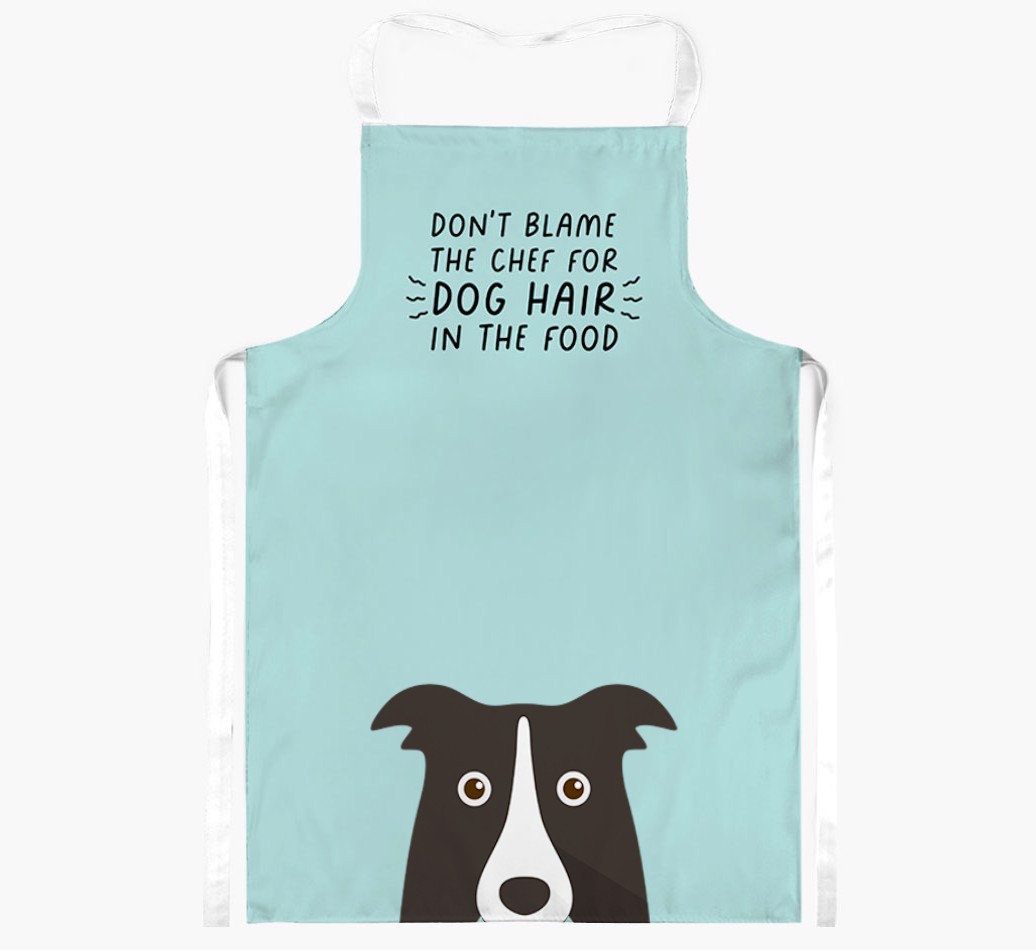 'Don't Blame the Chef' Adult Apron with {breedFullName} Icon