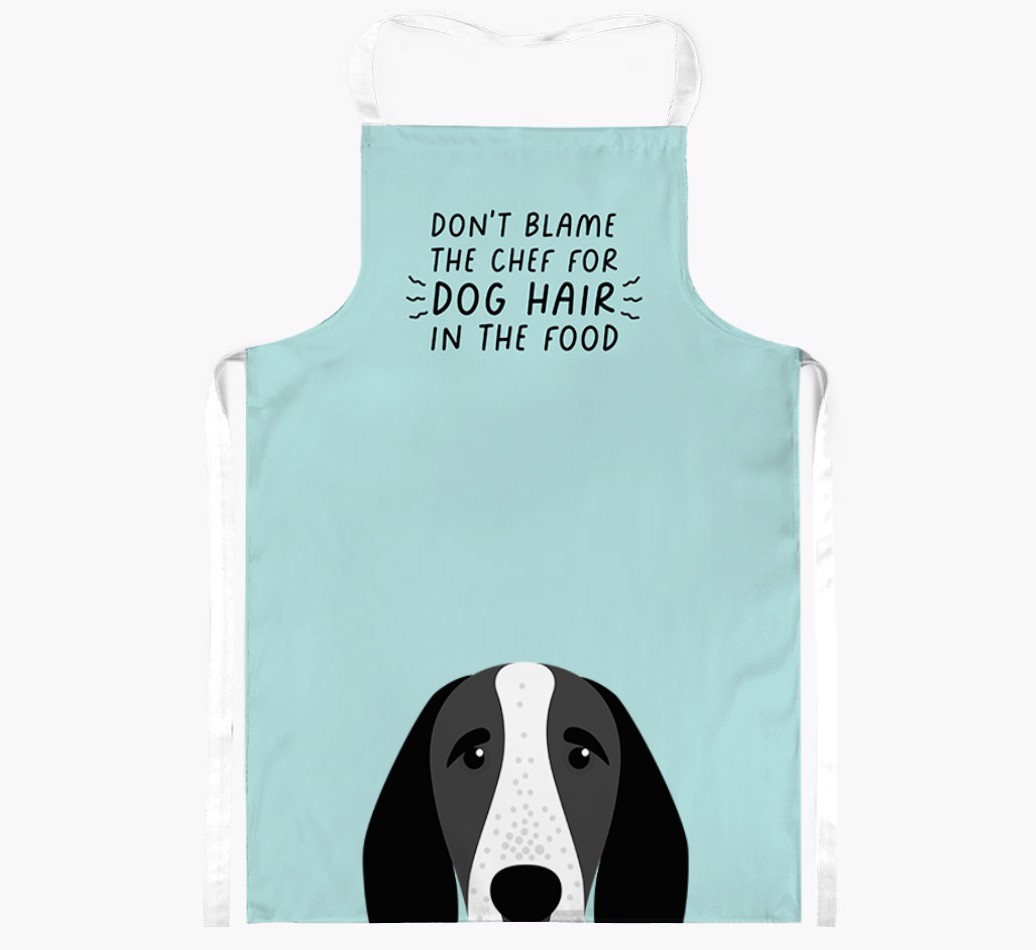 'Don't Blame the Chef' Adult Apron with {breedFullName} Icon