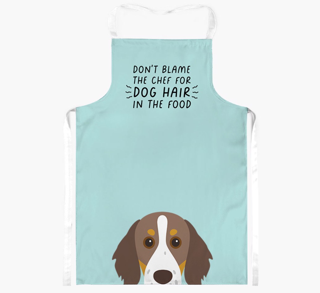 'Don't Blame the Chef' Adult Apron with {breedFullName} Icon