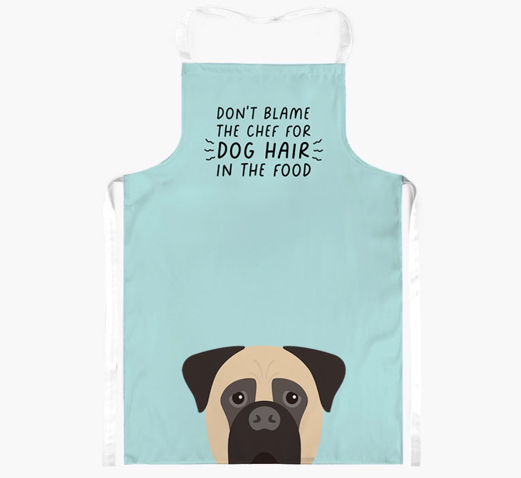 'Don't Blame the Chef' Adult Apron with {breedFullName} Icon