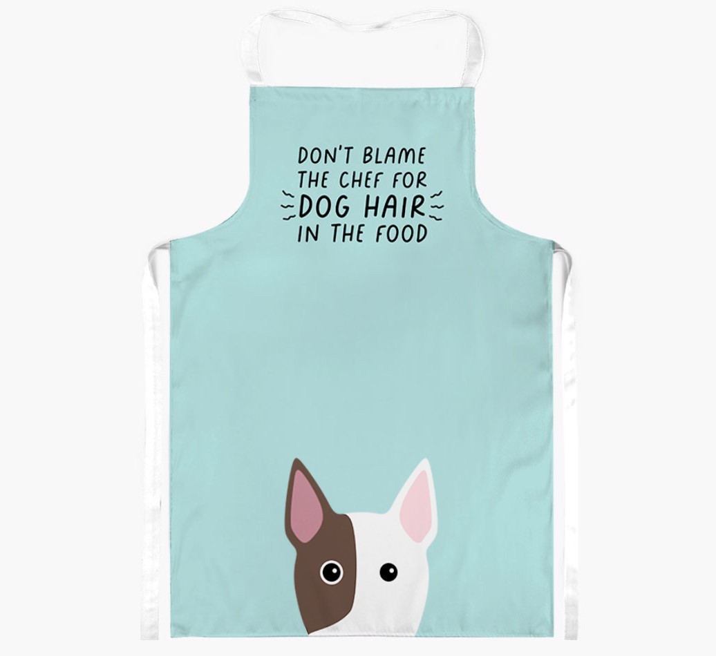 'Don't Blame the Chef' Adult Apron with {breedFullName} Icon