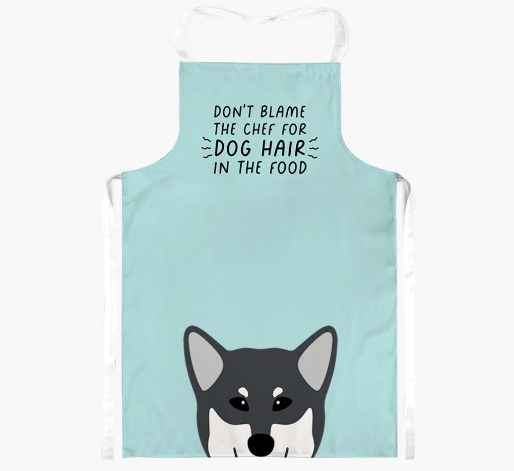 'Don't Blame the Chef' Adult Apron with {breedFullName} Icon