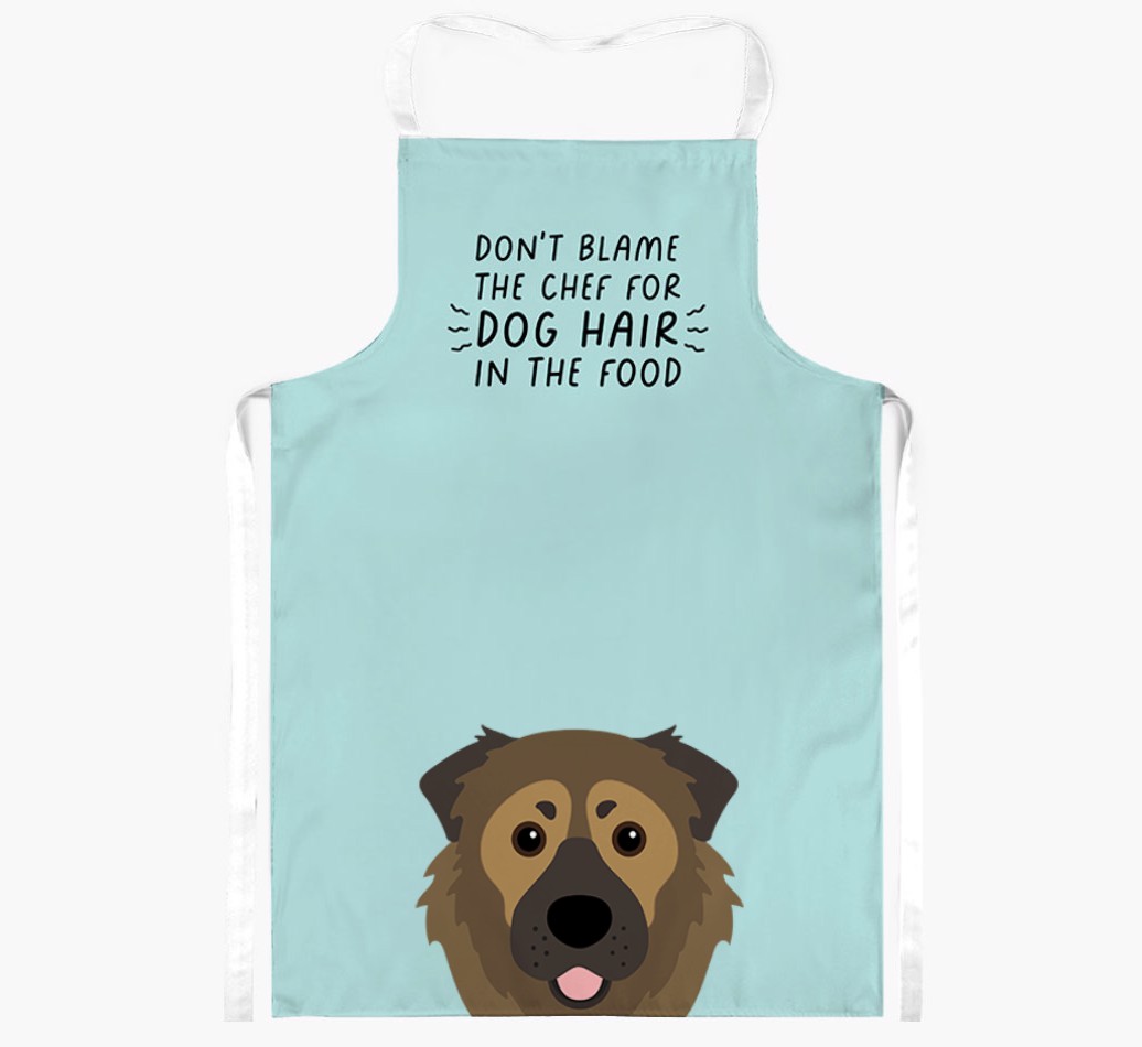 'Don't Blame the Chef' Adult Apron with {breedFullName} Icon