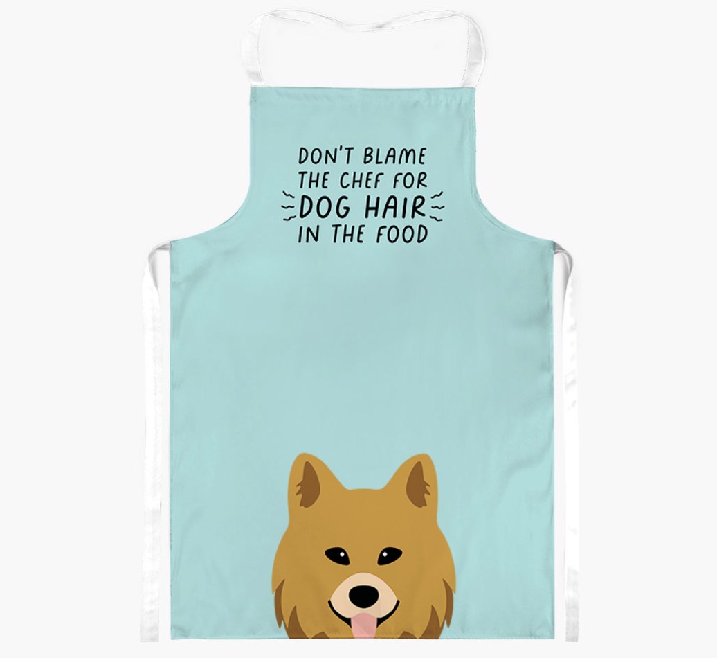 'Don't Blame the Chef' Adult Apron with {breedFullName} Icon