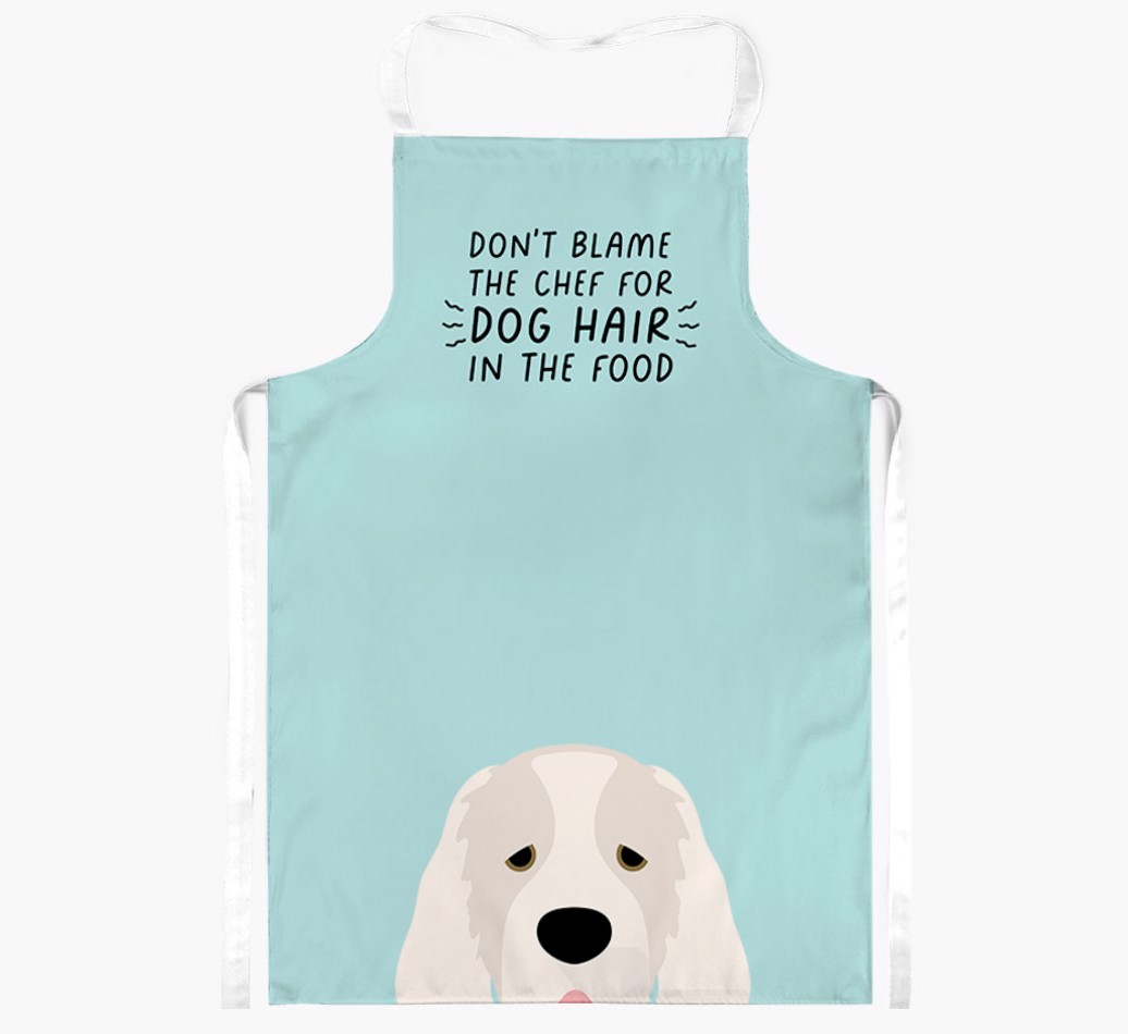 'Don't Blame the Chef' Adult Apron with {breedFullName} Icon