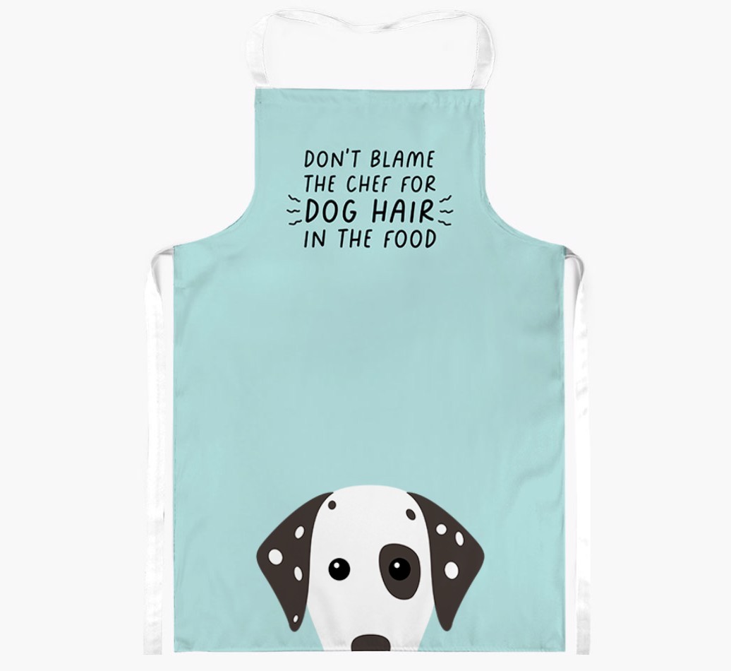 'Don't Blame the Chef' Adult Apron with {breedFullName} Icon