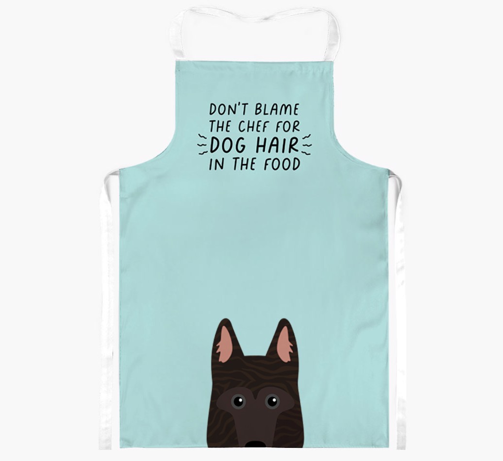 'Don't Blame the Chef' Adult Apron with {breedFullName} Icon
