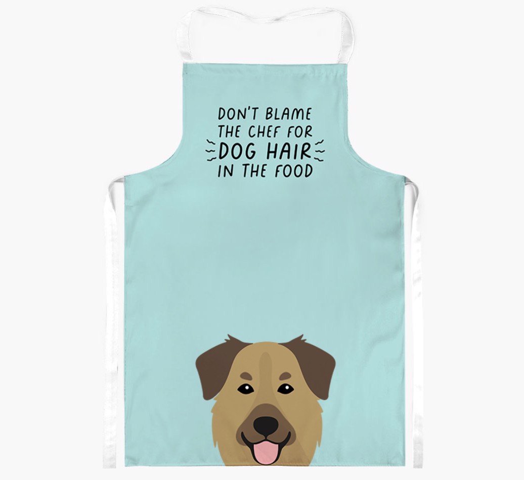 'Don't Blame the Chef' Adult Apron with {breedFullName} Icon