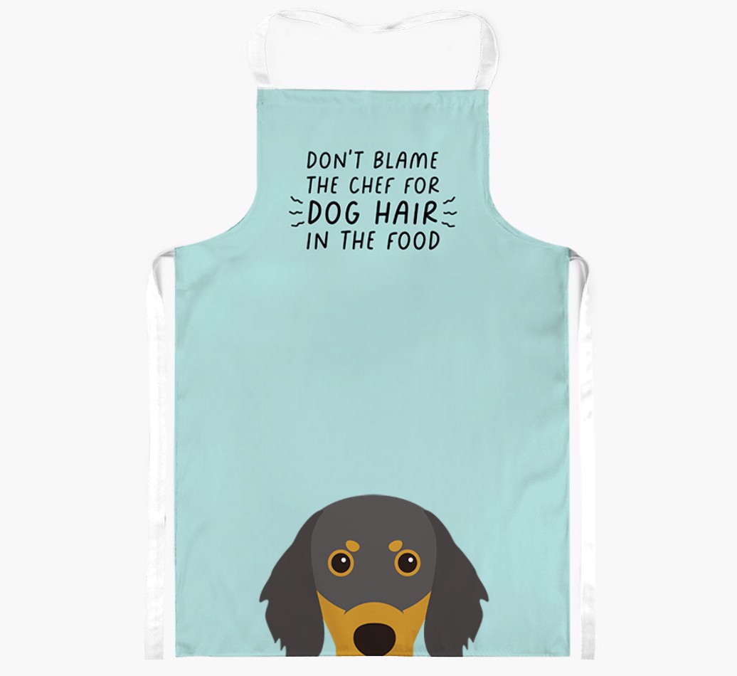 'Don't Blame the Chef' Adult Apron with {breedFullName} Icon