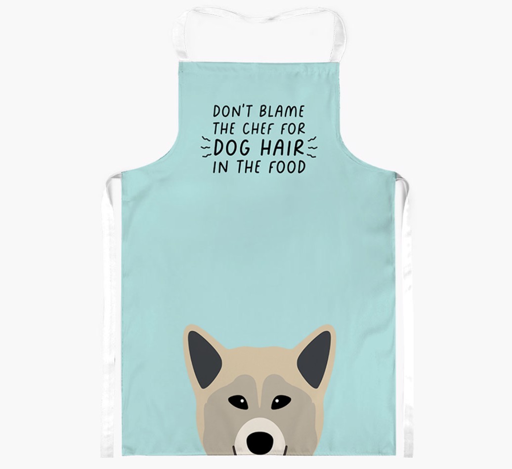'Don't Blame the Chef' Adult Apron with {breedFullName} Icon