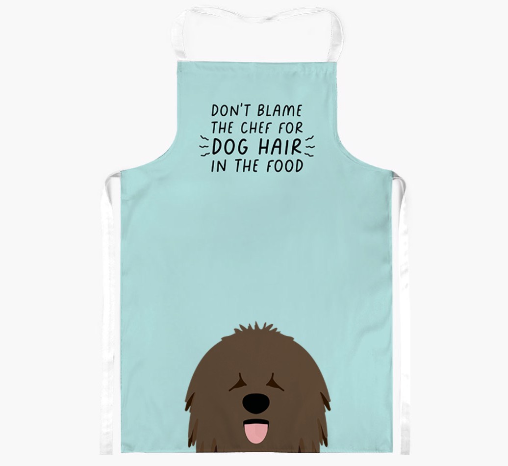 'Don't Blame the Chef' Adult Apron with {breedFullName} Icon