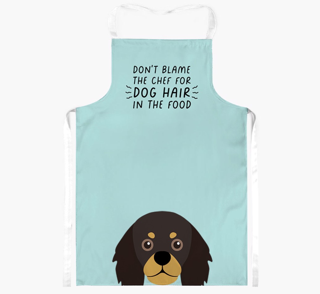 'Don't Blame the Chef' Adult Apron with {breedFullName} Icon